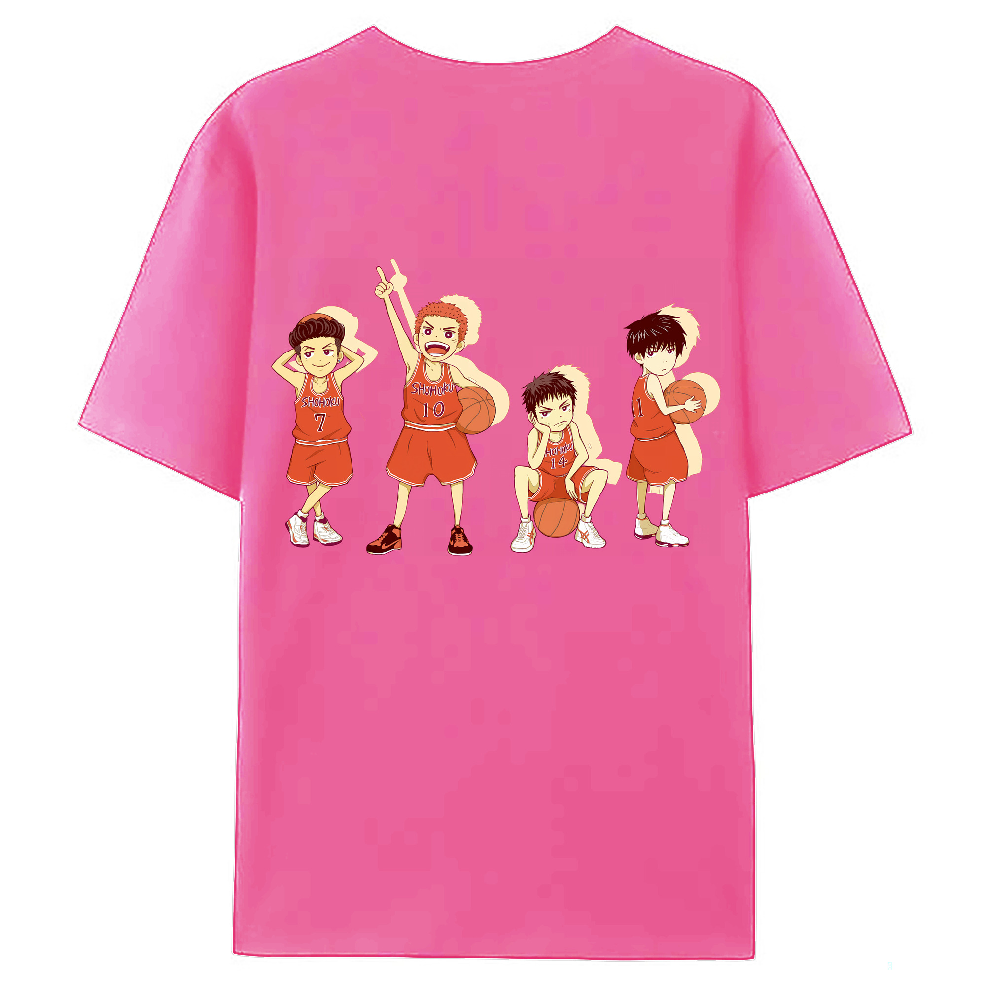 （画像用） SLAM DUNK／スラムダンク レディース半袖Tシャツ(バックプリント)
